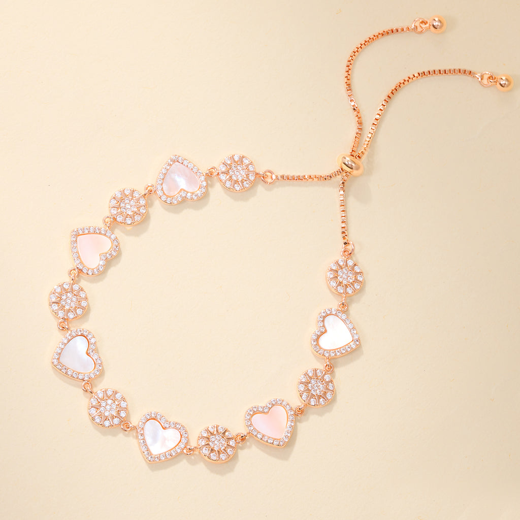 Celeste Heart Bracelet
