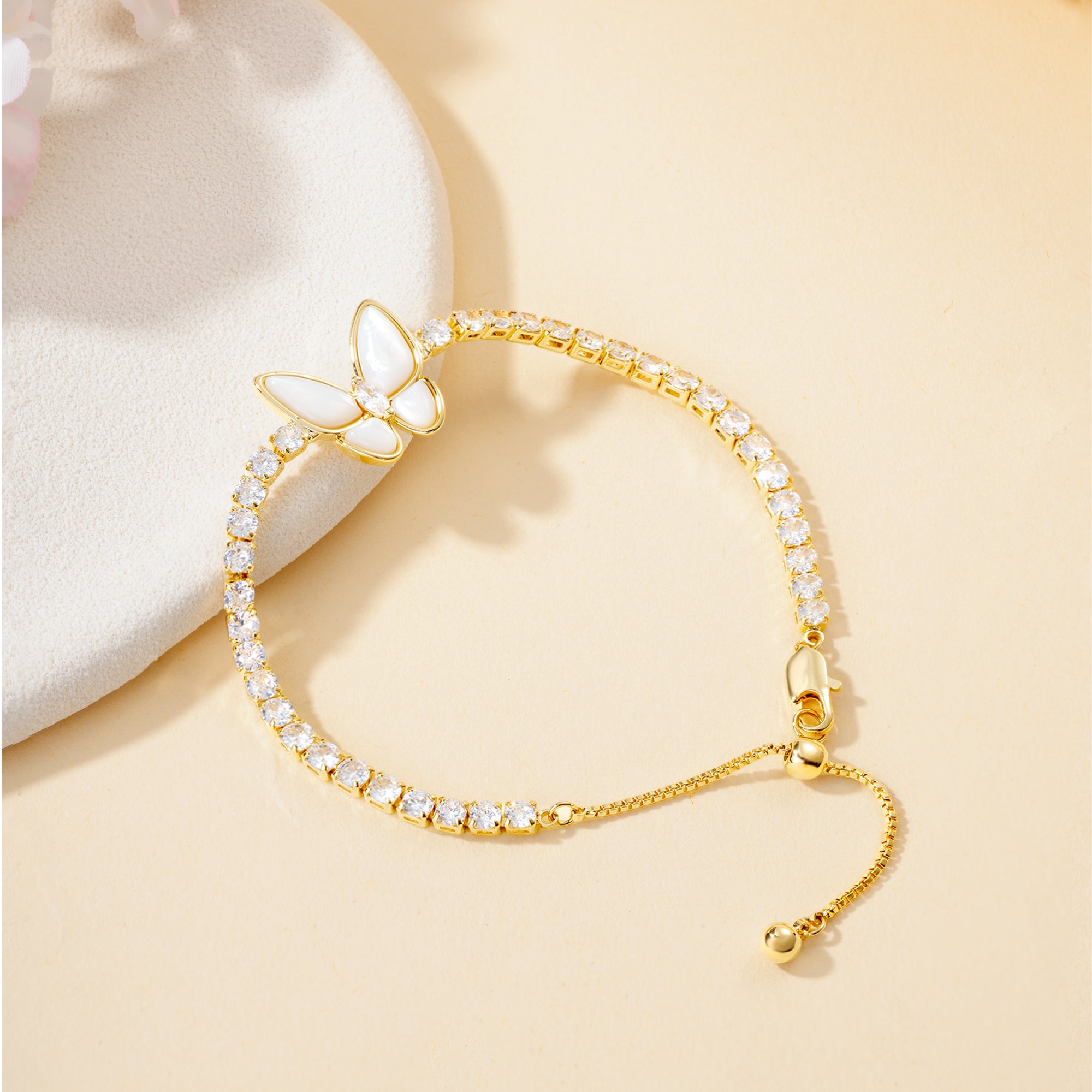 Moonlit Butterfly Bracelet Secondary image