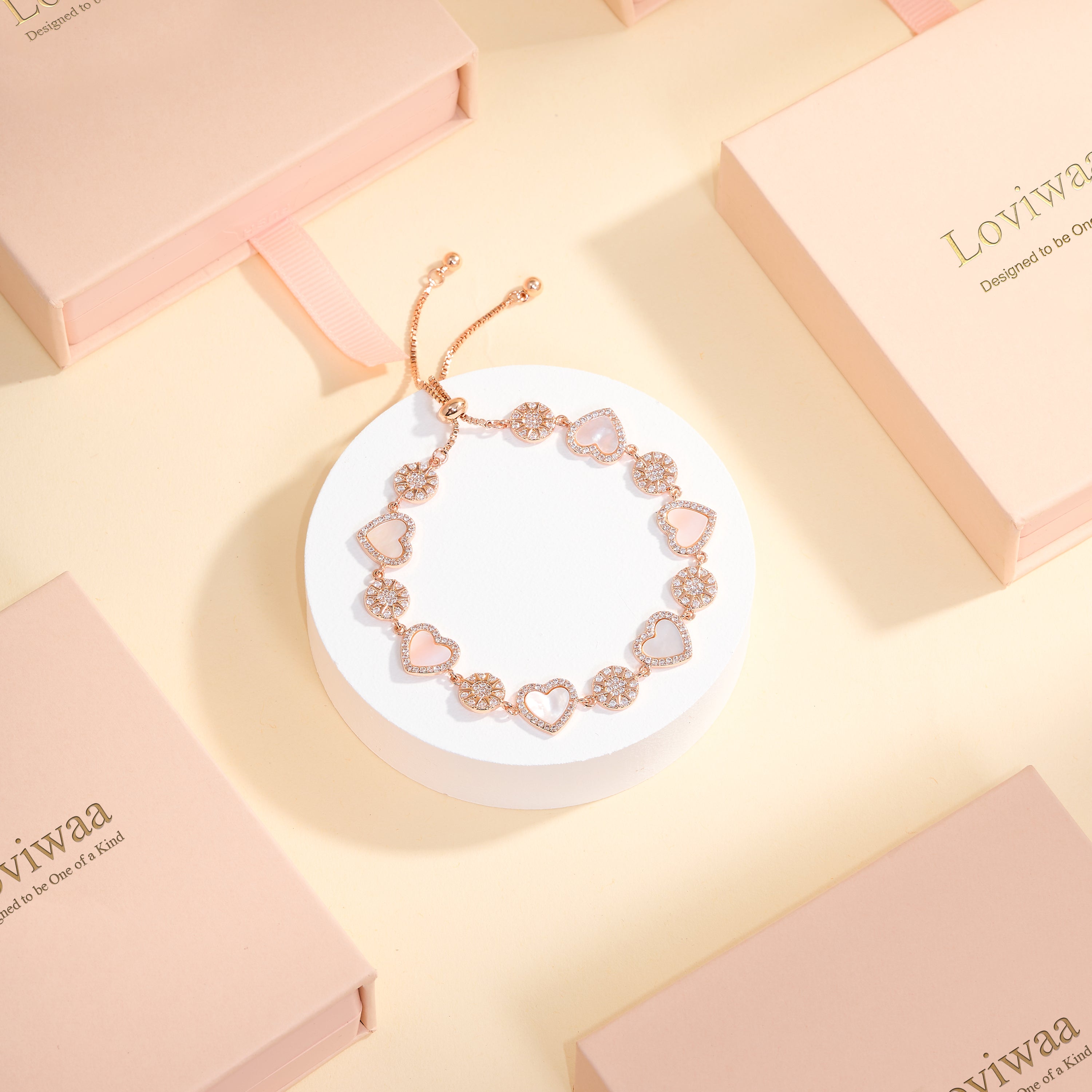 Celeste Heart Bracelet Secondary image