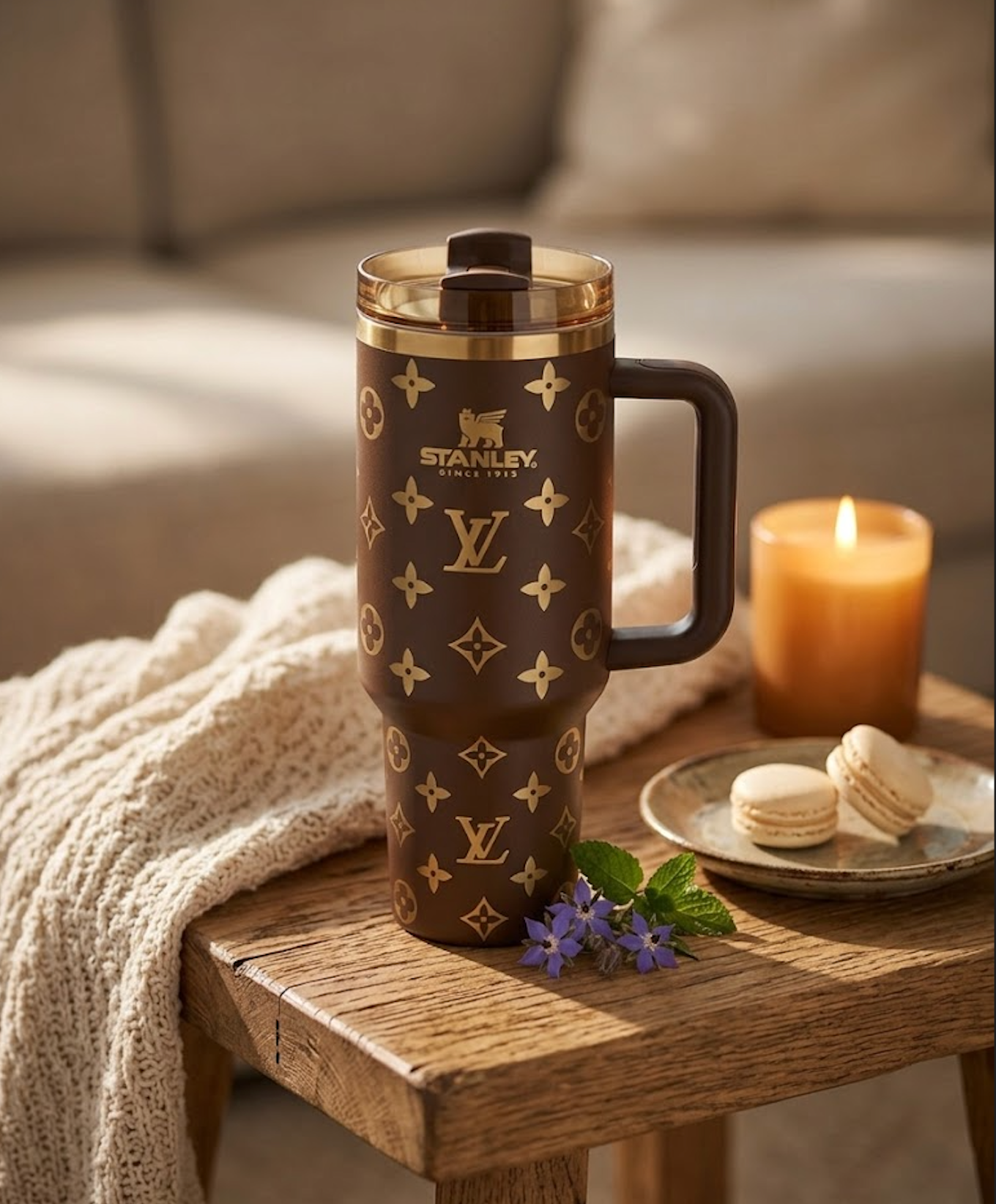 Designer Holographic In-Car Insulated Cup 40oz Secondary image